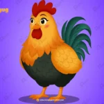 Female Fatty Cock Character – Ultimate 2-Variant Rigged or Animated for Adobe Animate CC