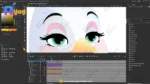 Female Pigeon Queen Character – Ultimate 2-Variant Rigged or Animated for Adobe Animate CC - Image 5