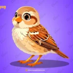 Female Sparrow Bird Character – Ultimate 2-Variant Rigged or Animated for Adobe Animate CC