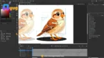 75+ Ultimate Unique Bird Mega-Pack | Professionally Rigged & Animated | Advance Gradient Characters for Adobe Animate CC - Image 202