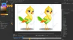 75+ Ultimate Unique Bird Mega-Pack | Professionally Rigged & Animated | Advance Gradient Characters for Adobe Animate CC - Image 230