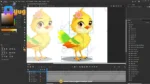 75+ Ultimate Unique Bird Mega-Pack | Professionally Rigged & Animated | Advance Gradient Characters for Adobe Animate CC - Image 237