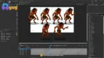 Red Demonic Beast / Maha Rakshas – Fully Animated & Rigged for Adobe Animate CC - Image 3