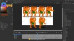 Kekda Rakshas / Crab Monster – Fully Animated & Rigged for Adobe Animate CC - Image 3