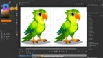 Cute Parrot Bird Character – Ultimate 2-Variant Rigged or Animated for Adobe Animate CC - Image 2