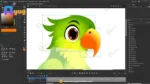 Cute Parrot Bird Character – Ultimate 2-Variant Rigged or Animated for Adobe Animate CC - Image 6