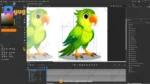 Cute Parrot Bird Character – Ultimate 2-Variant Rigged or Animated for Adobe Animate CC - Image 5
