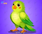 Cute Female Parrot Character – Ultimate 2-Variant Rigged or Animated for Adobe Animate CC