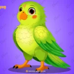 Cute Female Parrot Character – Ultimate 2-Variant Rigged or Animated for Adobe Animate CC