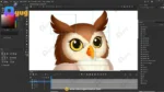 Wise Owl Character – Ultimate 2-Variant Rigged or Animated for Adobe Animate CC - Image 6