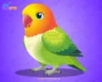 Lovebird Character – Ultimate 2-Variant Rigged or Animated for Adobe Animate CC