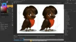 75+ Ultimate Unique Bird Mega-Pack | Professionally Rigged & Animated | Advance Gradient Characters for Adobe Animate CC - Image 311