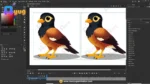 Great Maina Bird – Ultimate 2-Variant Rigged or Animated for Adobe Animate CC - Image 3