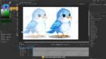 Cute Blue Bird Character – Ultimate 2-Variant Rigged or Animated for Adobe Animate CC - Image 5