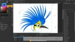 75+ Ultimate Unique Bird Mega-Pack | Professionally Rigged & Animated | Advance Gradient Characters for Adobe Animate CC - Image 120