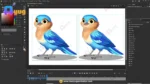 75+ Ultimate Unique Bird Mega-Pack | Professionally Rigged & Animated | Advance Gradient Characters for Adobe Animate CC - Image 122