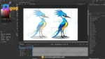 75+ Ultimate Unique Bird Mega-Pack | Professionally Rigged & Animated | Advance Gradient Characters for Adobe Animate CC - Image 64