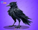 Dark Mystic Crow – Ultimate 2-Variant Rigged & Animated Character for Adobe Animate CC