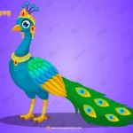 Royal Majestic Peacock – Ultimate 2-Variant Rigged & Animated Character for Adobe Animate CC