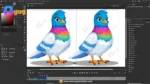 75+ Ultimate Unique Bird Mega-Pack | Professionally Rigged & Animated | Advance Gradient Characters for Adobe Animate CC - Image 82