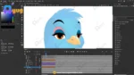 75+ Ultimate Unique Bird Mega-Pack | Professionally Rigged & Animated | Advance Gradient Characters for Adobe Animate CC - Image 85