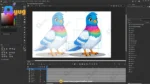75+ Ultimate Unique Bird Mega-Pack | Professionally Rigged & Animated | Advance Gradient Characters for Adobe Animate CC - Image 88