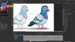Pigeon (Kabutar) Character – Ultimate 2-Variant Rigged & Animated for Adobe Animate CC - Image 6