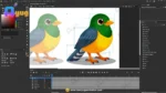 75+ Ultimate Unique Bird Mega-Pack | Professionally Rigged & Animated | Advance Gradient Characters for Adobe Animate CC - Image 102