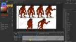 Monster Monkey / Vanar Rakshas – Fully Animated & Rigged for Adobe Animate CC - Image 3