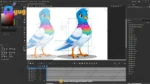 75+ Ultimate Unique Bird Mega-Pack | Professionally Rigged & Animated | Advance Gradient Characters for Adobe Animate CC - Image 8