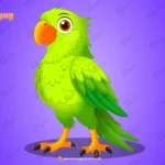 Elite Green Parrot – Pro 2-in-1 Master Rig & Animated Bundle for Adobe Animate CC