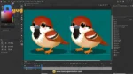 75+ Ultimate Unique Bird Mega-Pack | Professionally Rigged & Animated | Advance Gradient Characters for Adobe Animate CC - Image 112