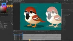 75+ Ultimate Unique Bird Mega-Pack | Professionally Rigged & Animated | Advance Gradient Characters for Adobe Animate CC - Image 117