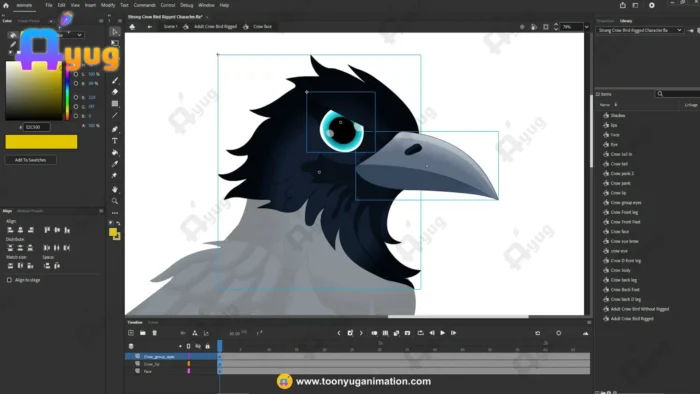 Cinematic Shadow Crow – Ultimate 2-in-1 Master Rig & Animated Bundle ...