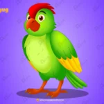 Red-Crowned King Parrot – Ultimate 2-in-1 Master Rig & Animated Bundle for Adobe Animate CC
