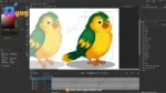75+ Ultimate Unique Bird Mega-Pack | Professionally Rigged & Animated | Advance Gradient Characters for Adobe Animate CC - Image 34