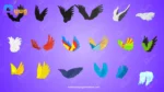 75+ Ultimate Unique Bird Mega-Pack | Professionally Rigged & Animated | Advance Gradient Characters for Adobe Animate CC - Image 2