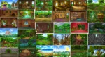 32 Birds Story ( Birds Background ) Mega Bundle - Premium PNG Backgrounds for 2D Animation