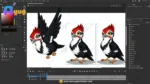 Woodpecker – Ultimate 2-Variant Rigged & Animated Character for Adobe Animate CC - Image 3