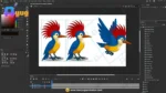 Exotic Crested Woodpecker – Ultimate 2-Variant Rigged & Animated Character for Adobe Animate CC - Image 3