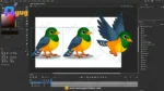 Forest King Bird – Ultimate 2-Variant Rigged & Animated Character for Adobe Animate CC - Image 3
