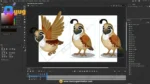 Quail (Bater) Bird – Ultimate 2-Variant Rigged & Animated Character for Adobe Animate CC - Image 3