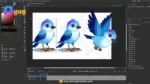 Cute Blue Songbird – Ultimate 2-Variant Rigged & Animated Character for Adobe Animate CC - Image 3