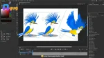 Blue Hoopoe (Hudhud) Character – Ultimate 2-Variant Rigged or Animated for Adobe Animate CC - Image 3