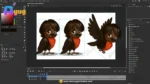 Cute Boy Bird – Ultimate 2-Variant Rigged or Animated for Adobe Animate CC - Image 7