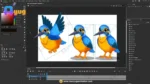 Kingfisher Bird Character – Ultimate 2-Variant Rigged or Animated for Adobe Animate CC - Image 3