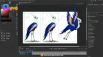 Female Neelhans Bird Character – Ultimate 2-Variant Rigged or Animated for Adobe Animate CC - Image 3
