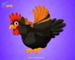 Professional Black Young Cock – Ultimate 2-Variant Rigged or Animated for Adobe Animate CC - Image 2