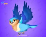 Indian Roller (Neelkanth) Character – Ultimate 2-Variant Rigged or Animated for Adobe Animate CC - Image 2