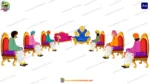 The Ultimate King and Village Pack - 30+ Royal Characters & 20 PSD Backgrounds (Raja , Rani ,Saynik ,Mantri ,Rath , Rajdarbari , Village Man Bundle set ) - Image 33
